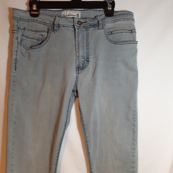 Paper Denim & Cloth Grey Blue women's 34 Vintage - Picture 5 of 16